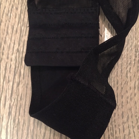 New Black Sheer Mesh Shaping Bodysuit NWOT - Picture 5 of 16